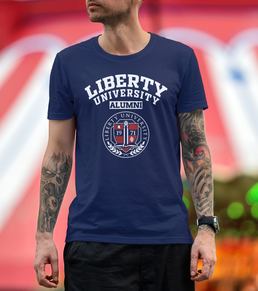 Liberty University Alumni 1971 Seal Emblem T-Shirt