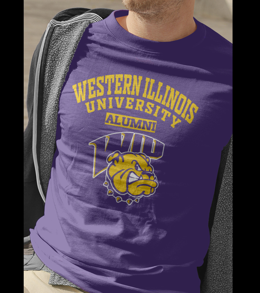 Western Illinois University Alumni WIU Bulldog T-Shirt