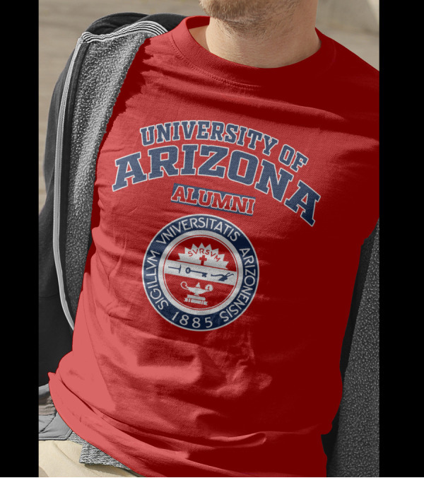 UNIVERSITY OF ARIZONA ALUMNI 1885 SEAL SIGILLUM UNIVERSITATIS ARIZONENSIS T-Shirt