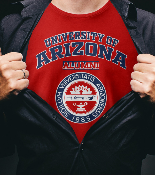 UNIVERSITY OF ARIZONA ALUMNI 1885 SEAL SIGILLUM UNIVERSITATIS ARIZONENSIS T-Shirt