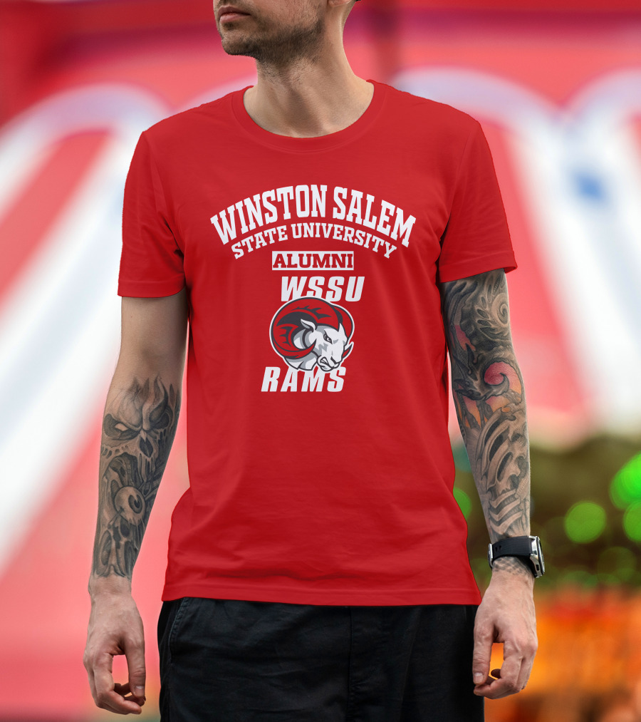 Winston Salem State University Alumni WSSU Rams T-Shirt