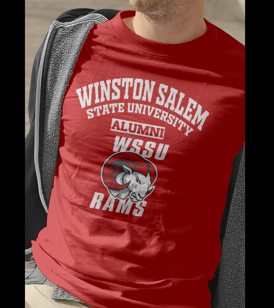 Winston Salem State University Alumni WSSU Rams T-Shirt