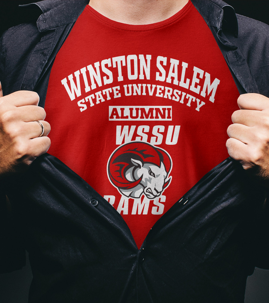 Winston Salem State University Alumni WSSU Rams T-Shirt