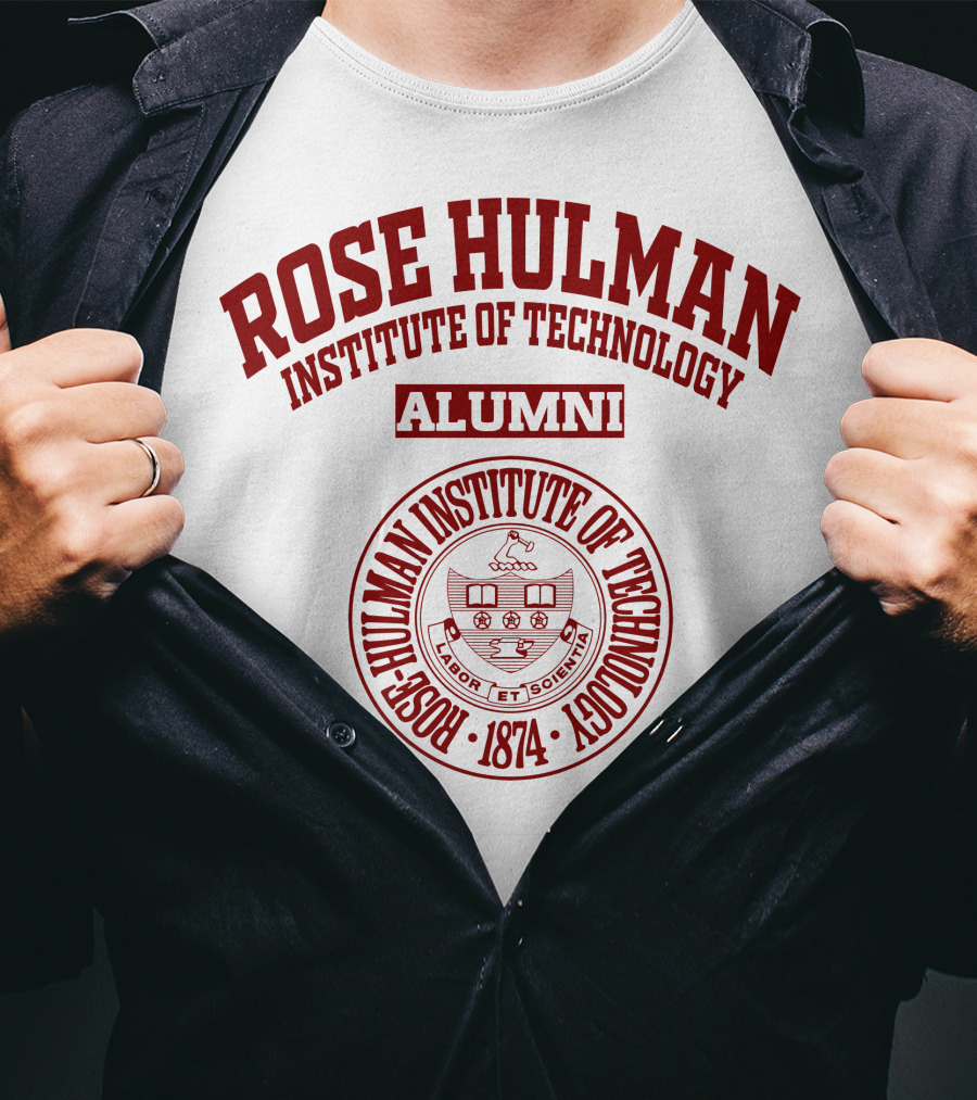 Rose Hulman Institute Of Technology Alumni Seal 1874 T-Shirt