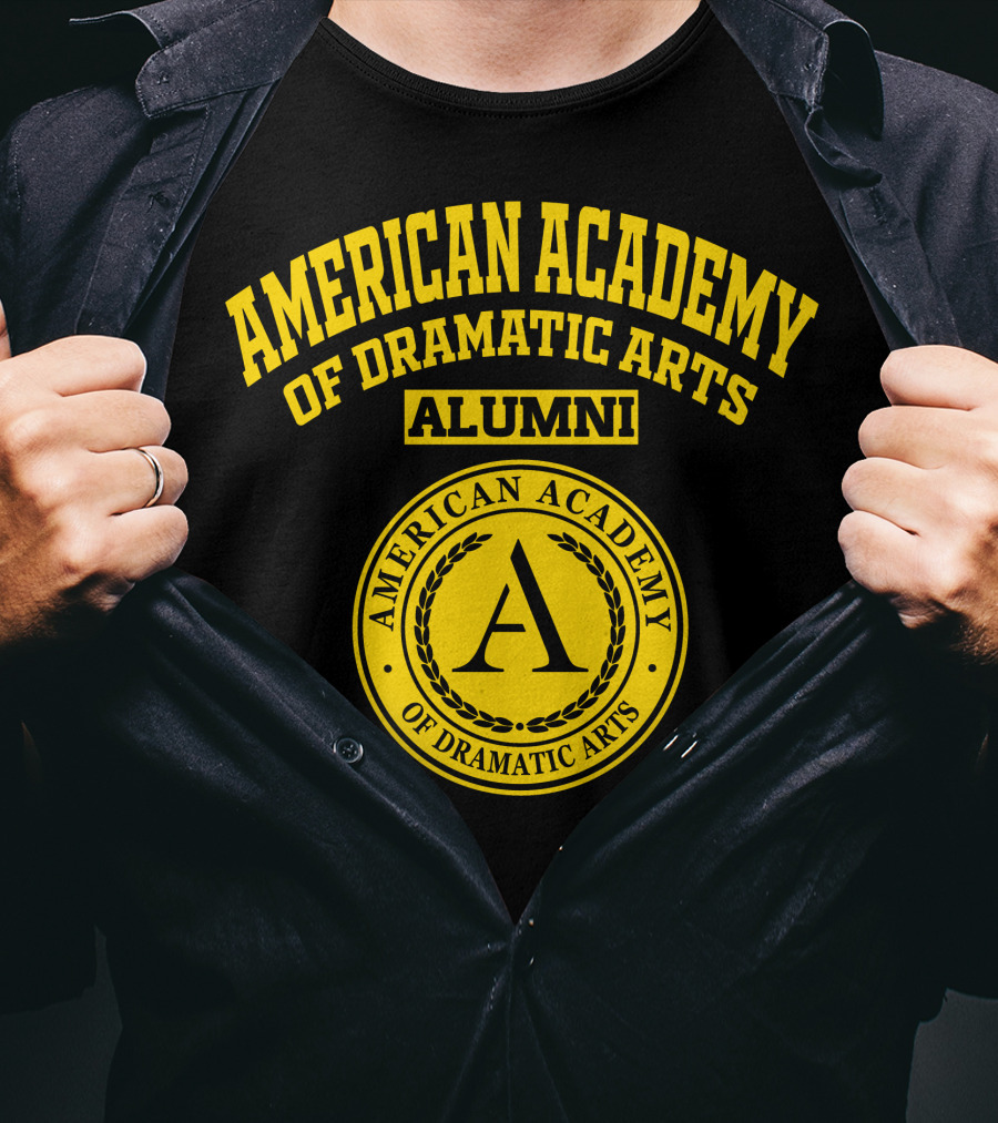 American Academy Of Dramatic Arts Alumni Emblem T-Shirt