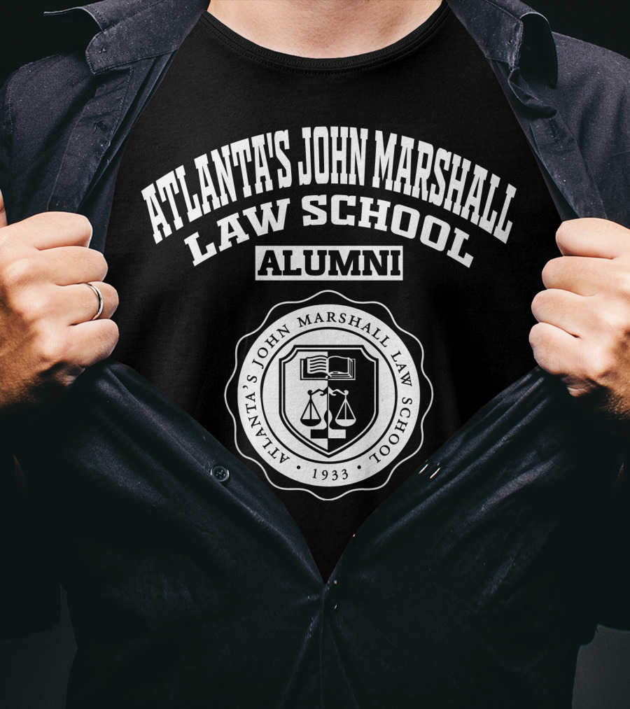 Atlanta's John Marshall Law School Alumni 1933 Seal T-Shirt
