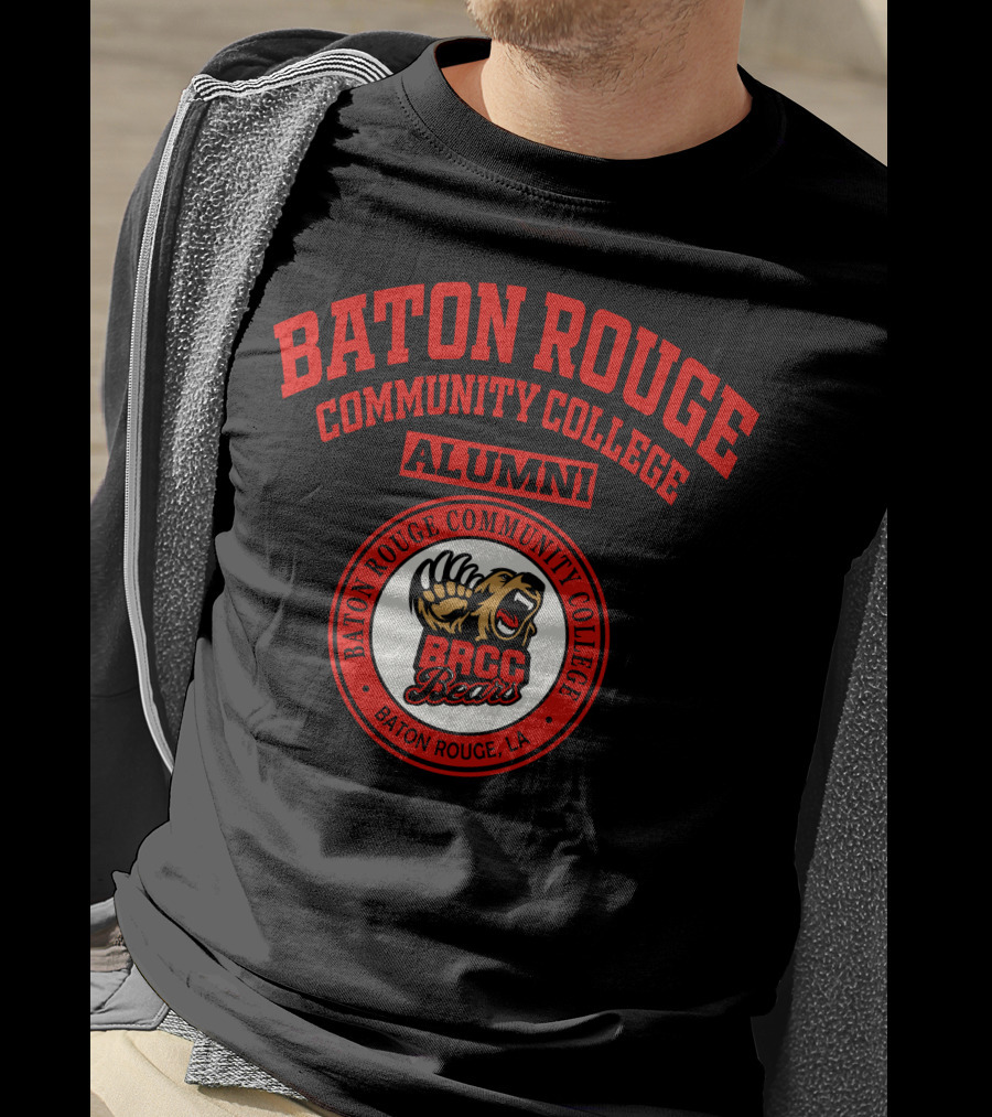 Baton Rouge Community College Alumni BRCC Bears Baton Rouge LA T-Shirt