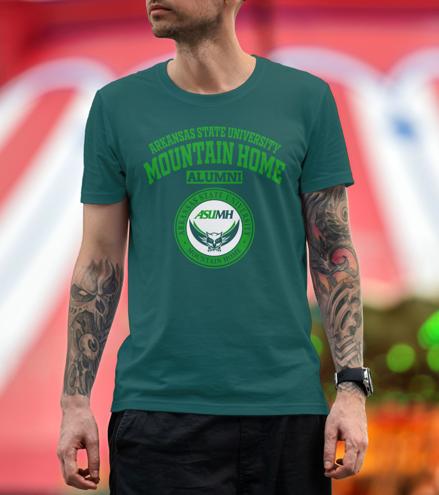Arkansas State University Mountain Home ASUMH Alumni Owl T-Shirt