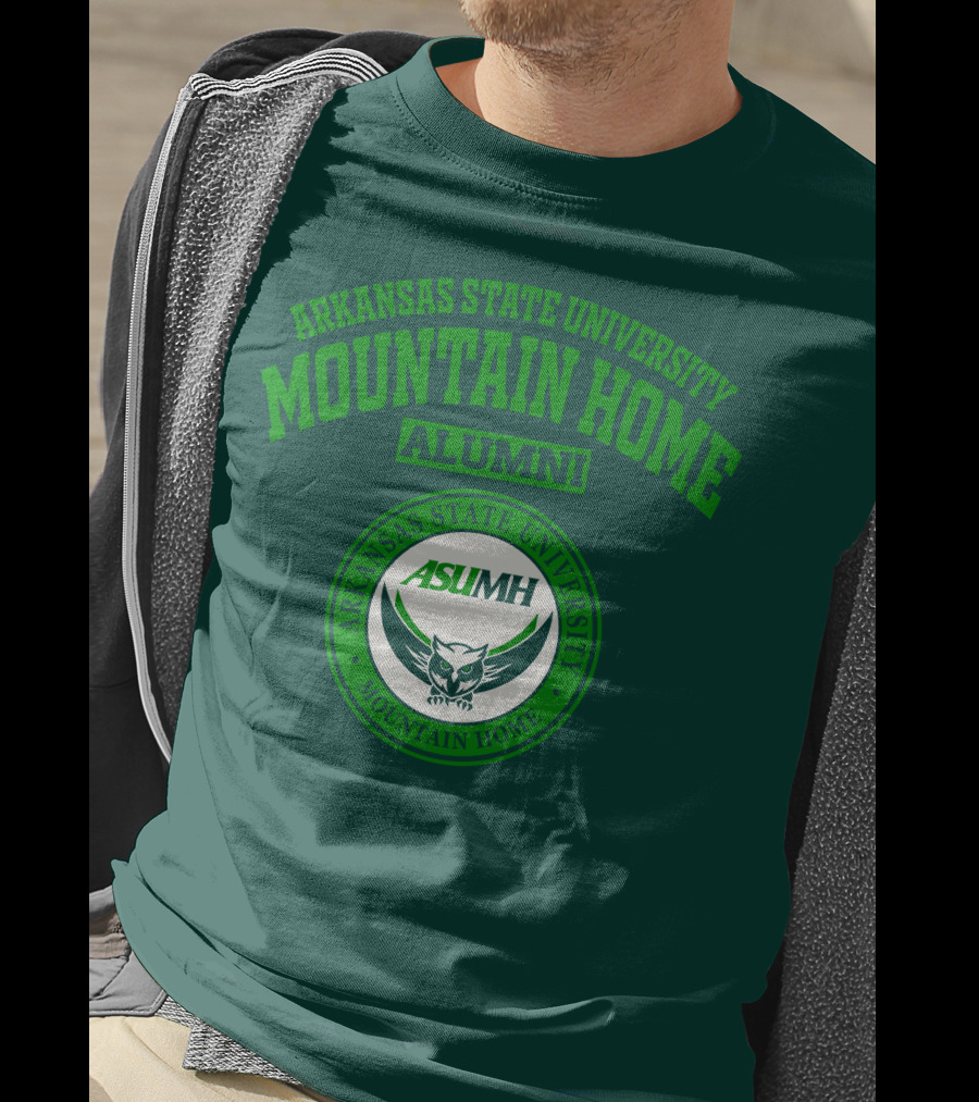 Arkansas State University Mountain Home ASUMH Alumni Owl T-Shirt