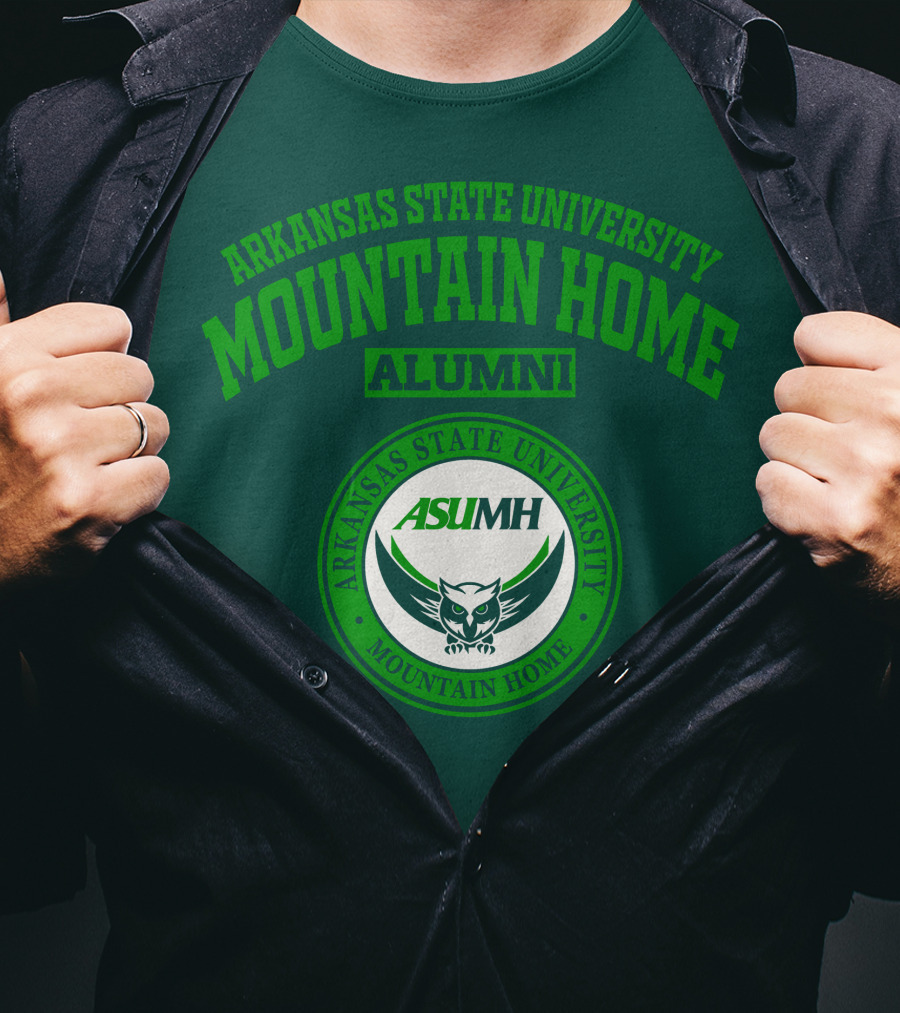 Arkansas State University Mountain Home ASUMH Alumni Owl T-Shirt