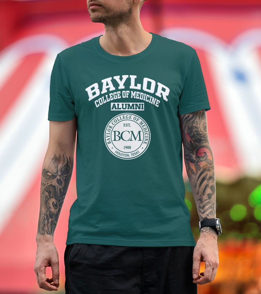 Baylor College Of Medicine Alumni BCM Est. 1900 Houston Texas T-Shirt