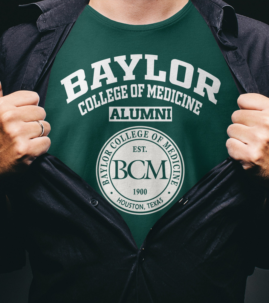 Baylor College Of Medicine Alumni BCM Est. 1900 Houston Texas T-Shirt