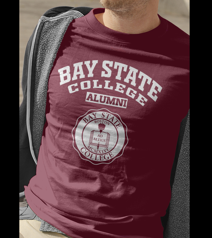 Bay State College Alumni Boston Emblem MCMXIV T-Shirt