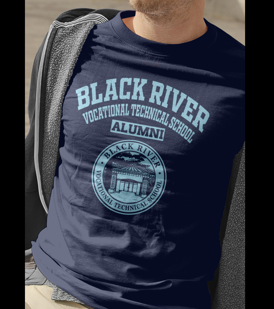 Black River Vocational Technical School Alumni Seal T-Shirt