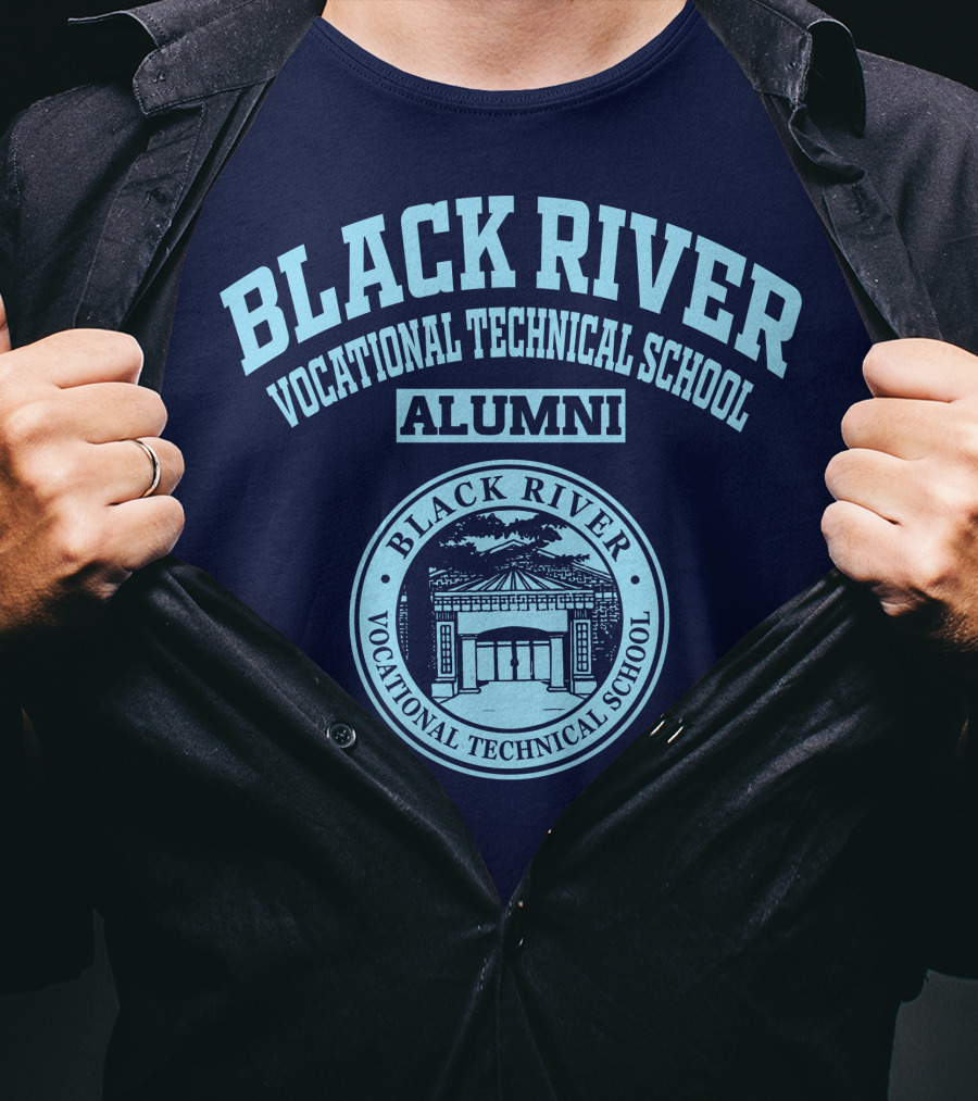 Black River Vocational Technical School Alumni Seal T-Shirt
