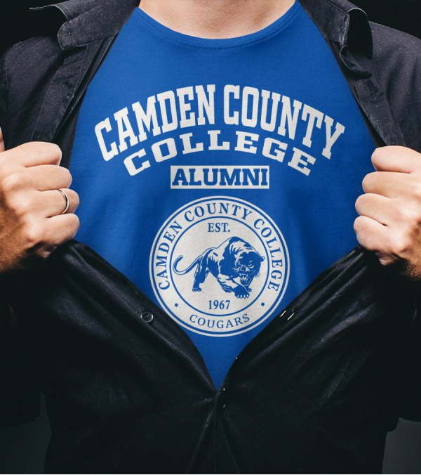 Camden County College Alumni Est. 1967 Cougars T-Shirt