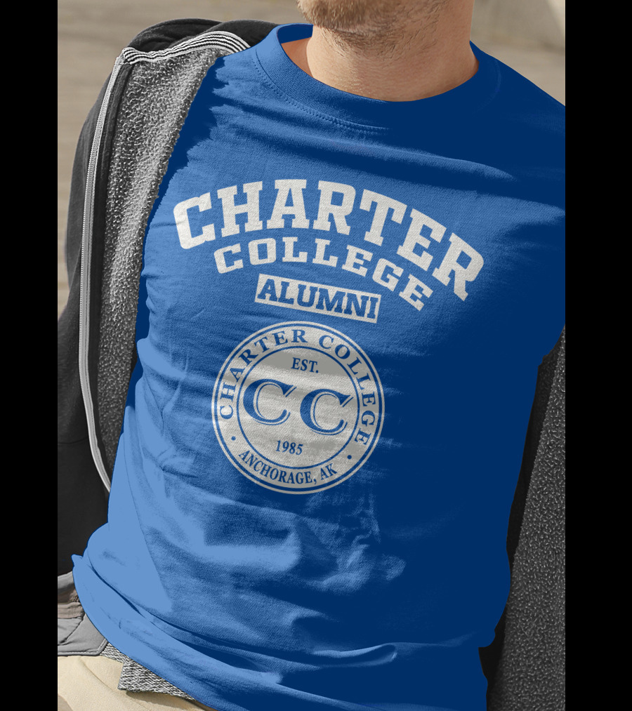 Charter College Alumni Anchorage AK Est 1985 T-Shirt