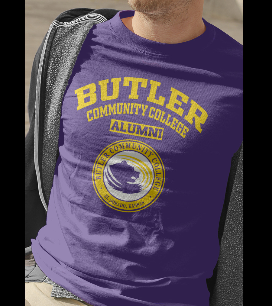 Butler Community College Alumni Bear Mascot El Dorado Kansas T-Shirt