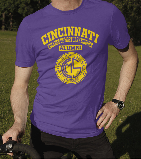 Cincinnati College Of Mortuary Science Alumni Emblem 1882 T-Shirt