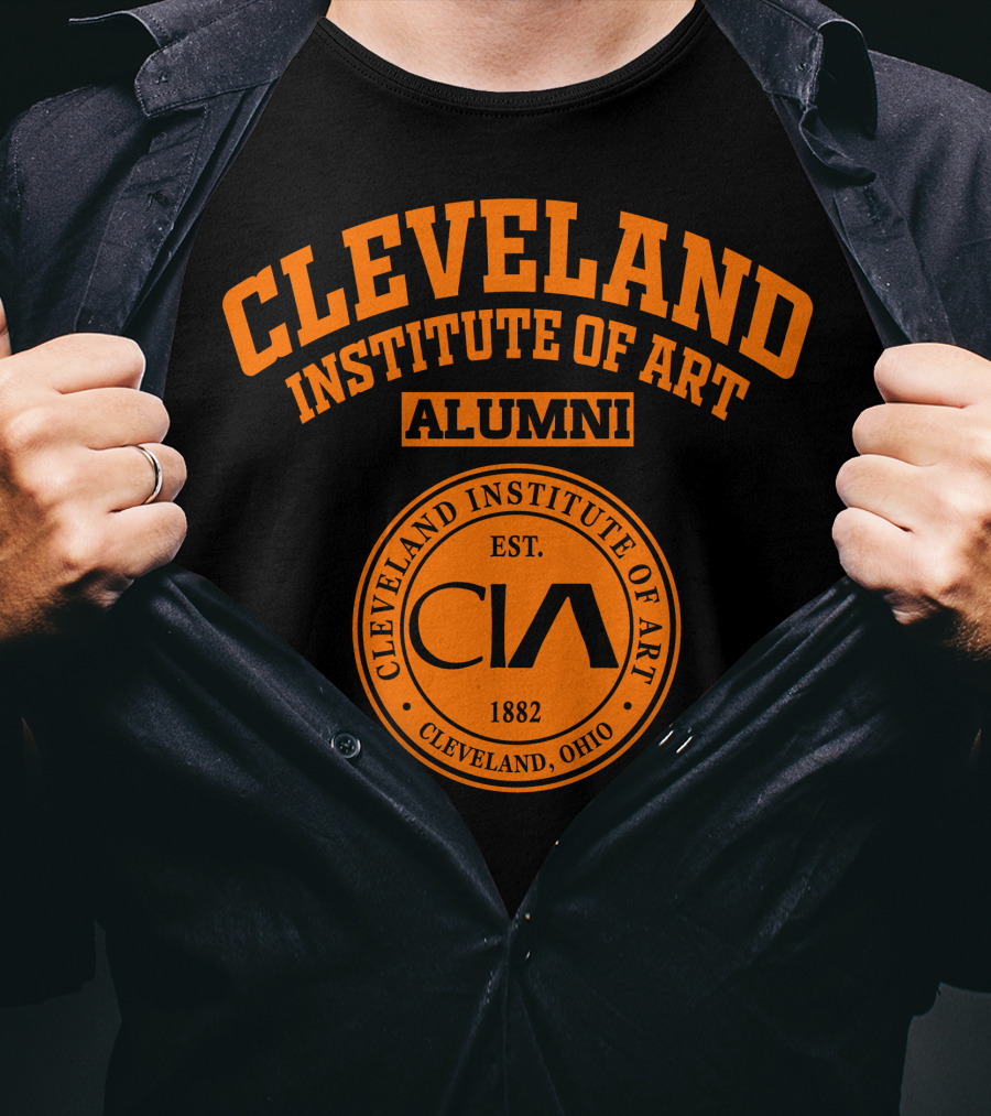 Cleveland Institute Of Art Alumni Est. 1882 CIA Seal Cleveland Ohio T-Shirt