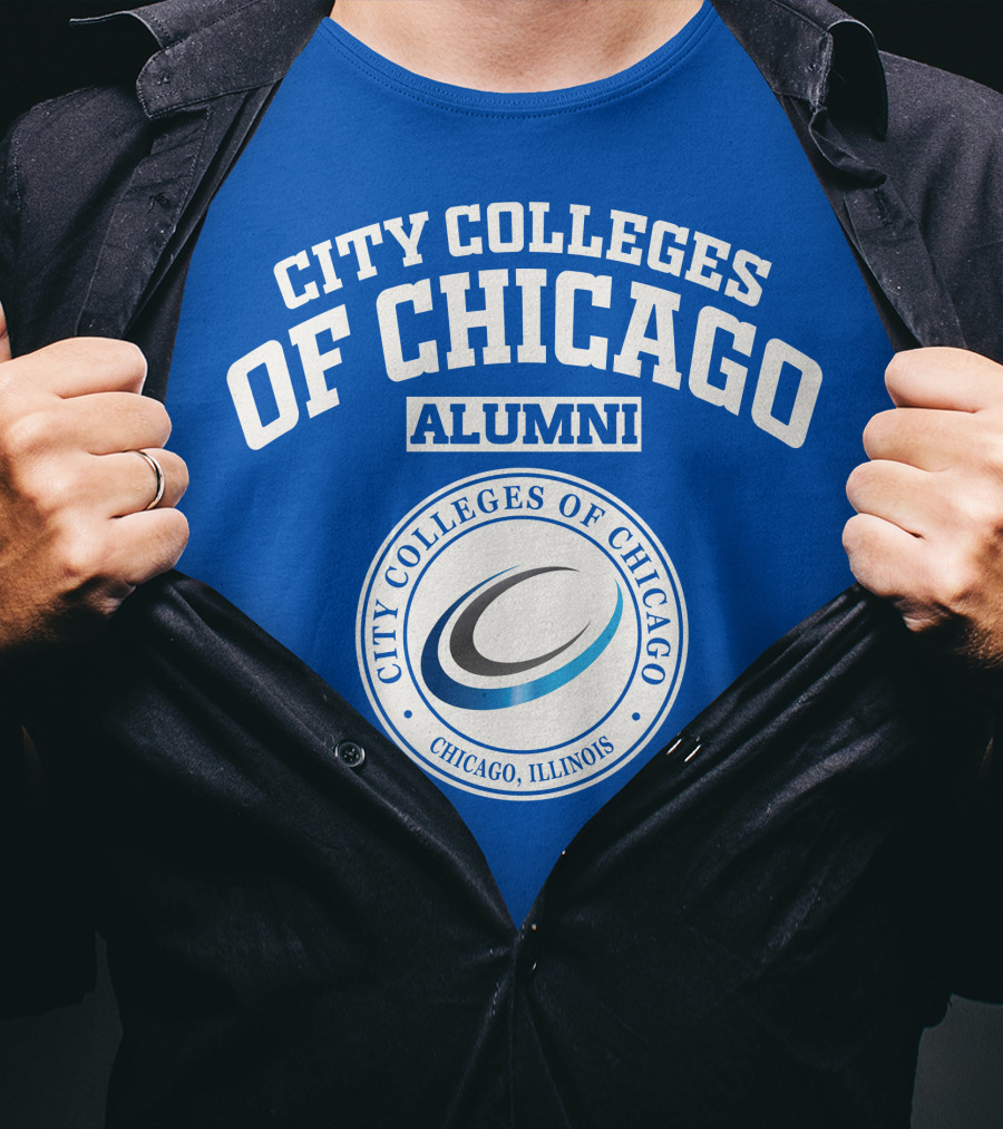 City Colleges Of Chicago Alumni Chicago Illinois T-Shirt