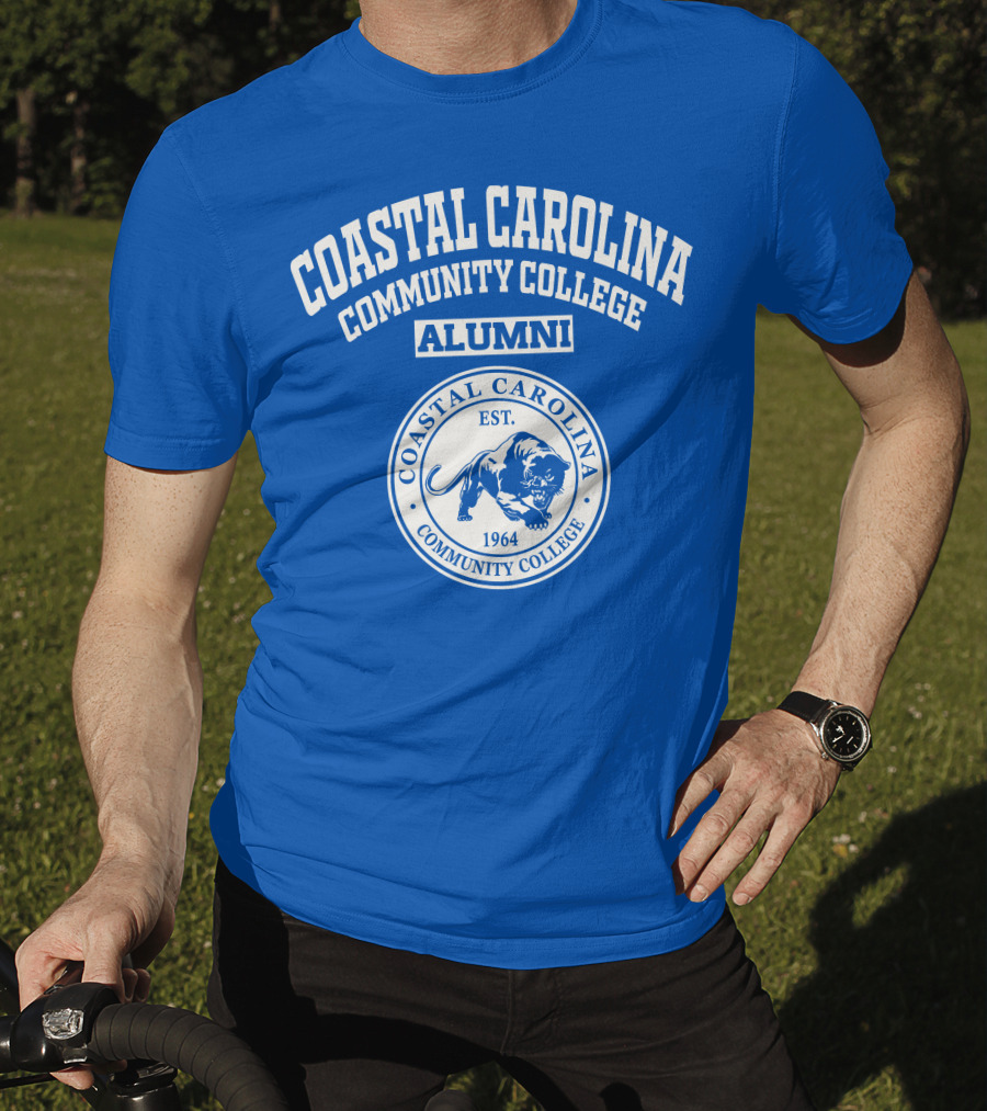 Coastal Carolina Community College Alumni Est. 1964 Panther T-Shirt