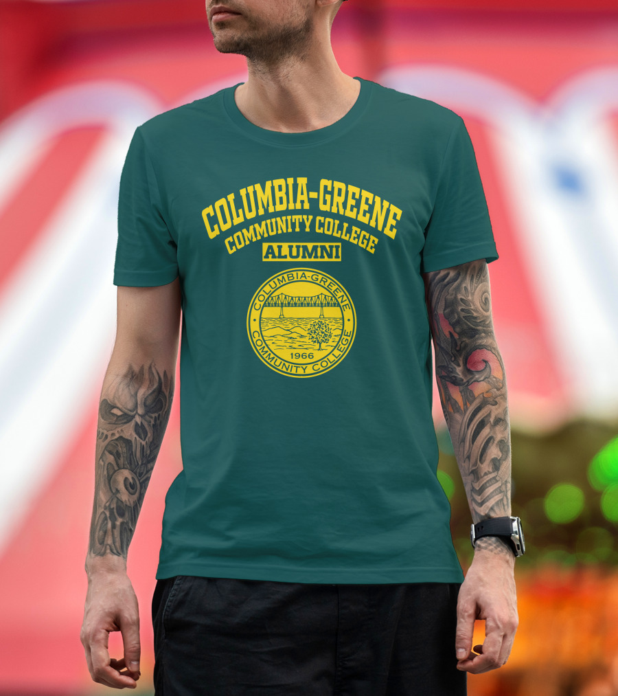 Columbia–Greene Community College Alumni 1966 Seal T-Shirt