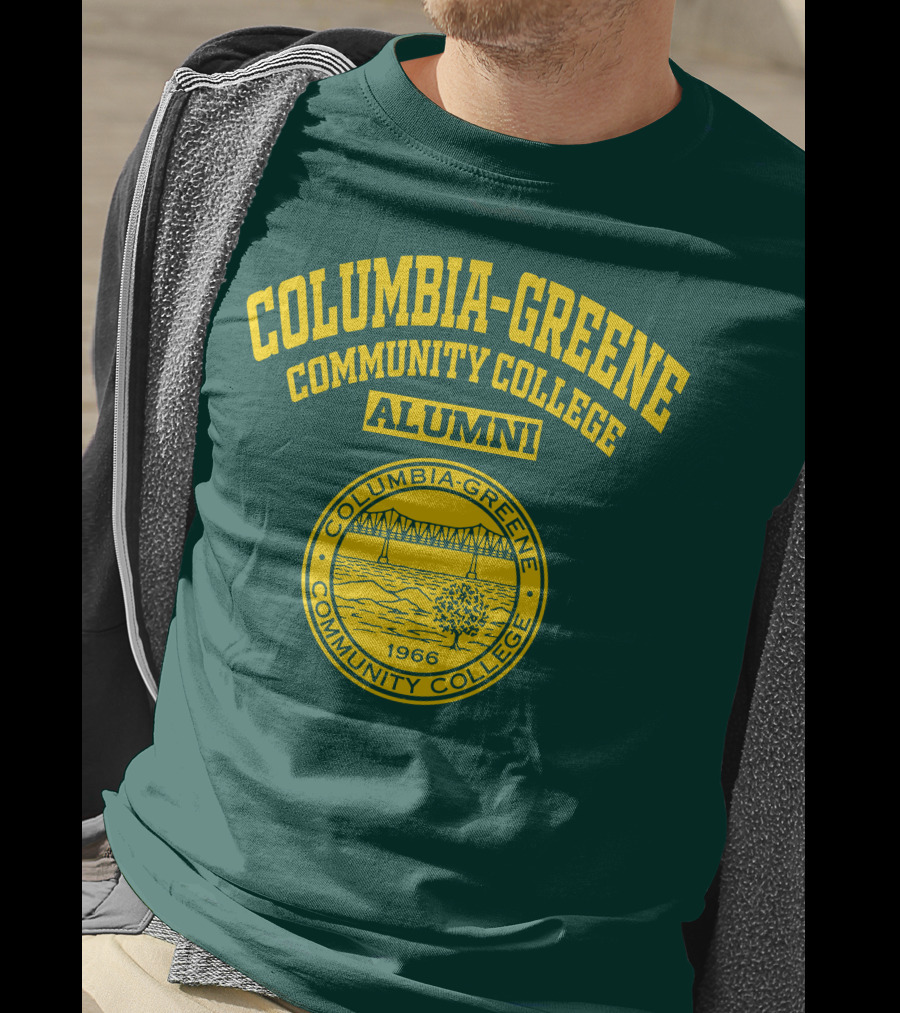Columbia–Greene Community College Alumni 1966 Seal T-Shirt