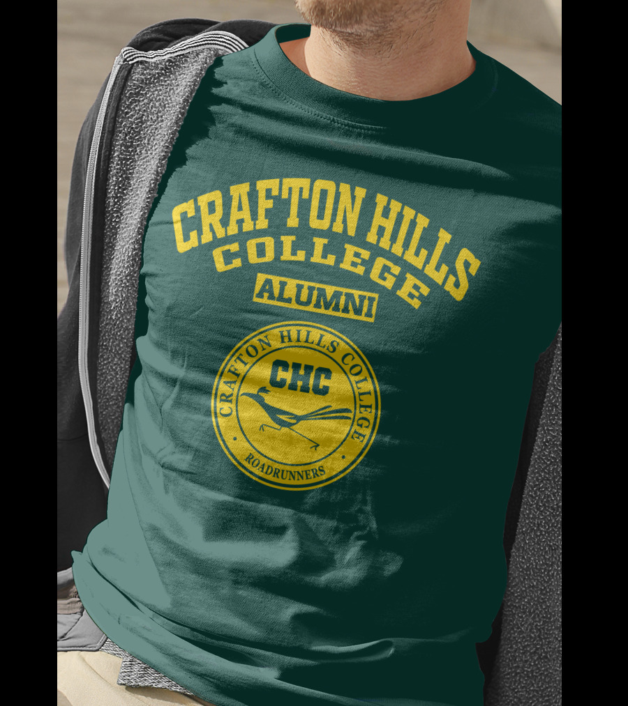 Crafton Hills College Alumni Roadrunners CHC T-Shirt