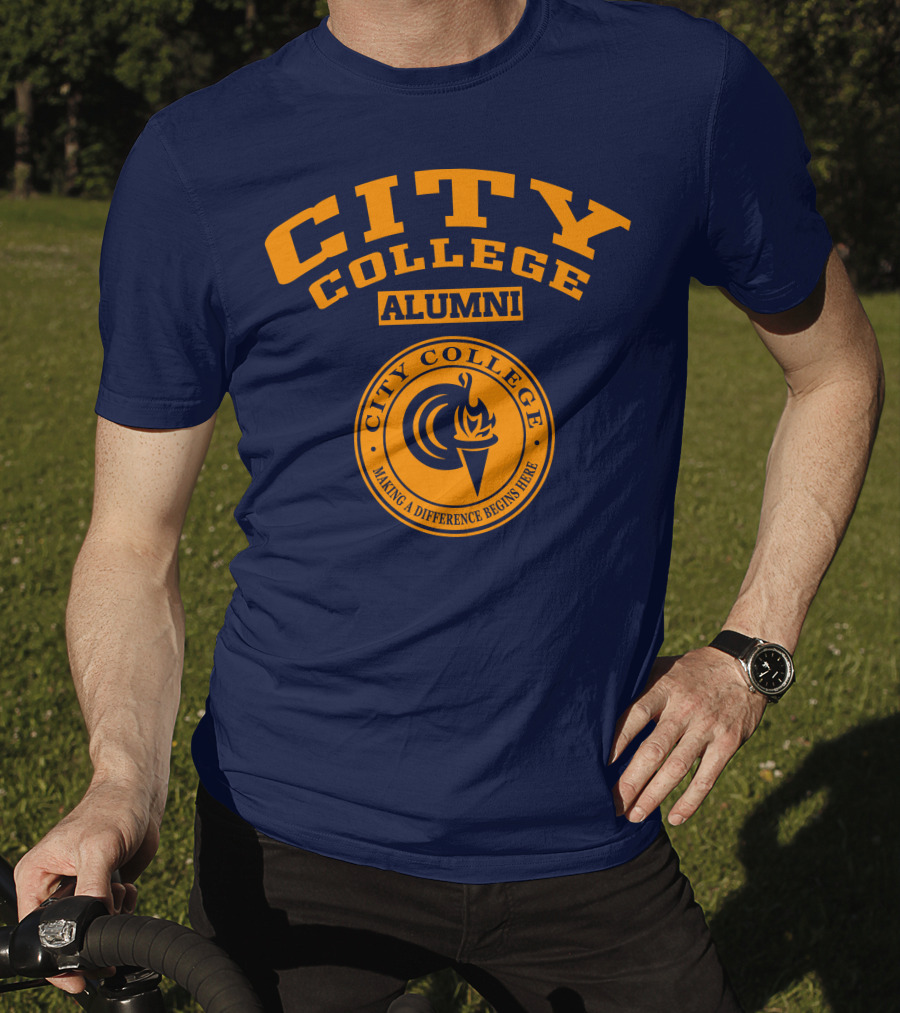 City College Alumni Making A Difference Begins Here T-Shirt