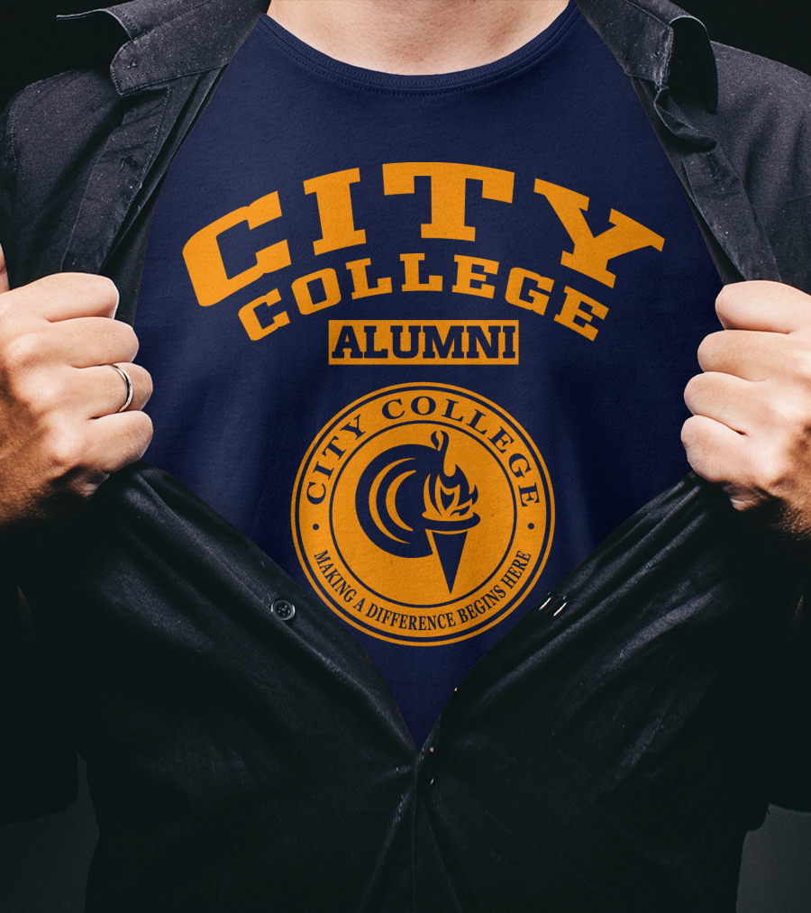 City College Alumni Making A Difference Begins Here T-Shirt