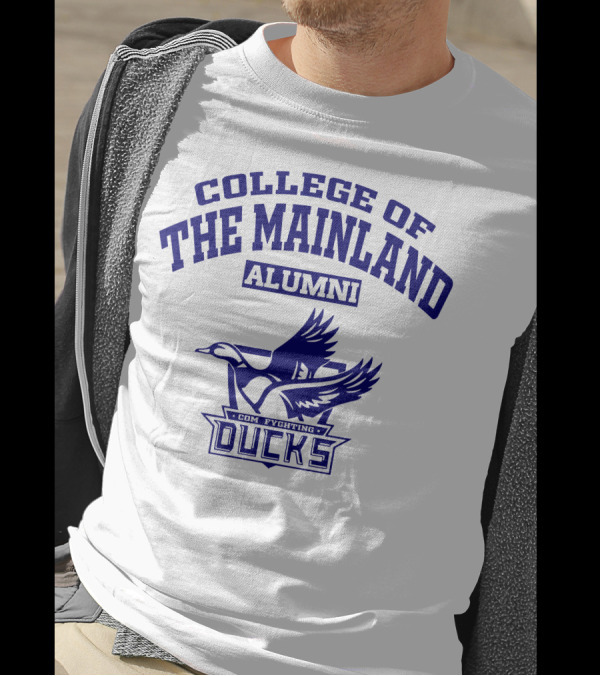 College Of The Mainland Alumni Com Fighting Ducks T-Shirt