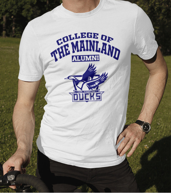 College Of The Mainland Alumni Com Fighting Ducks T-Shirt