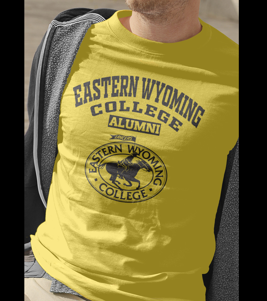 Eastern Wyoming College Alumni Lancers Rider T-Shirt