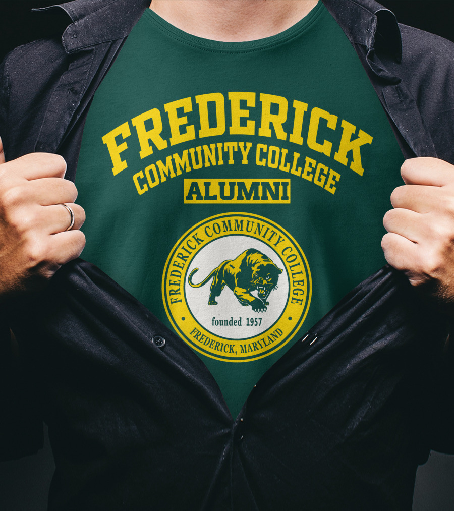 Frederick Community College Alumni Founded 1957 Frederick Maryland Panther T-Shirt
