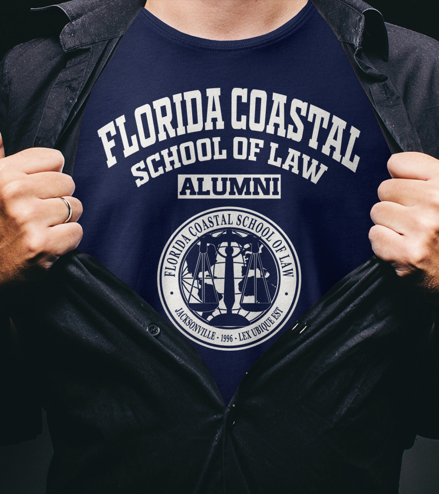 Florida Coastal School Of Law Alumni Jacksonville 1996 Lex Ubique Est T-Shirt