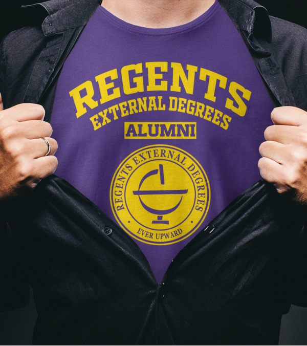 Regents External Degrees Alumni Ever Upward T-Shirt