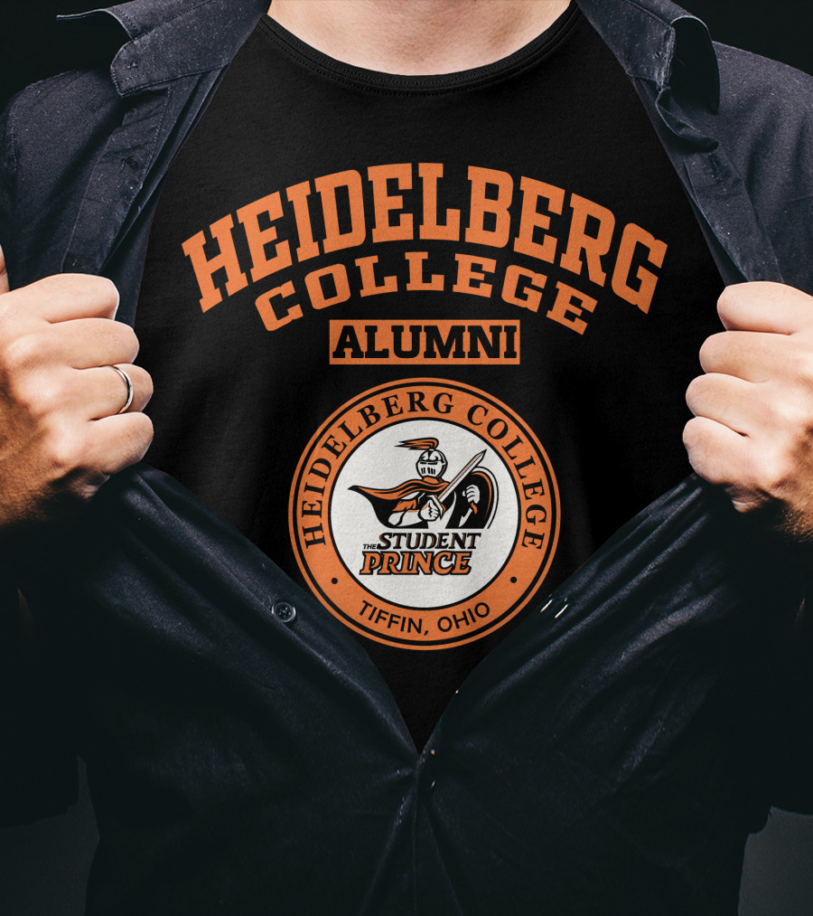 Heidelberg College Alumni The Student Prince Tiffin Ohio T-Shirt