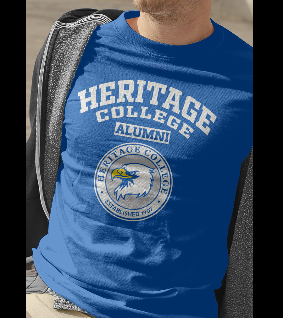 Heritage College Alumni Established 1907 Eagle T-Shirt