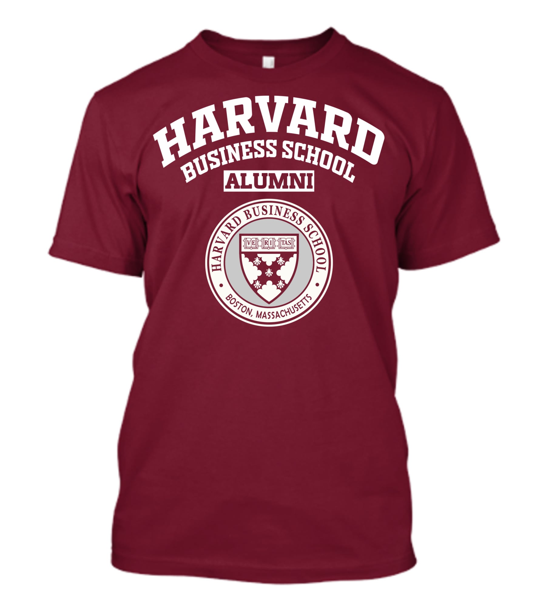 Harvard Business School Alumni Boston Massachusetts Veritas Shield T-Shirt
