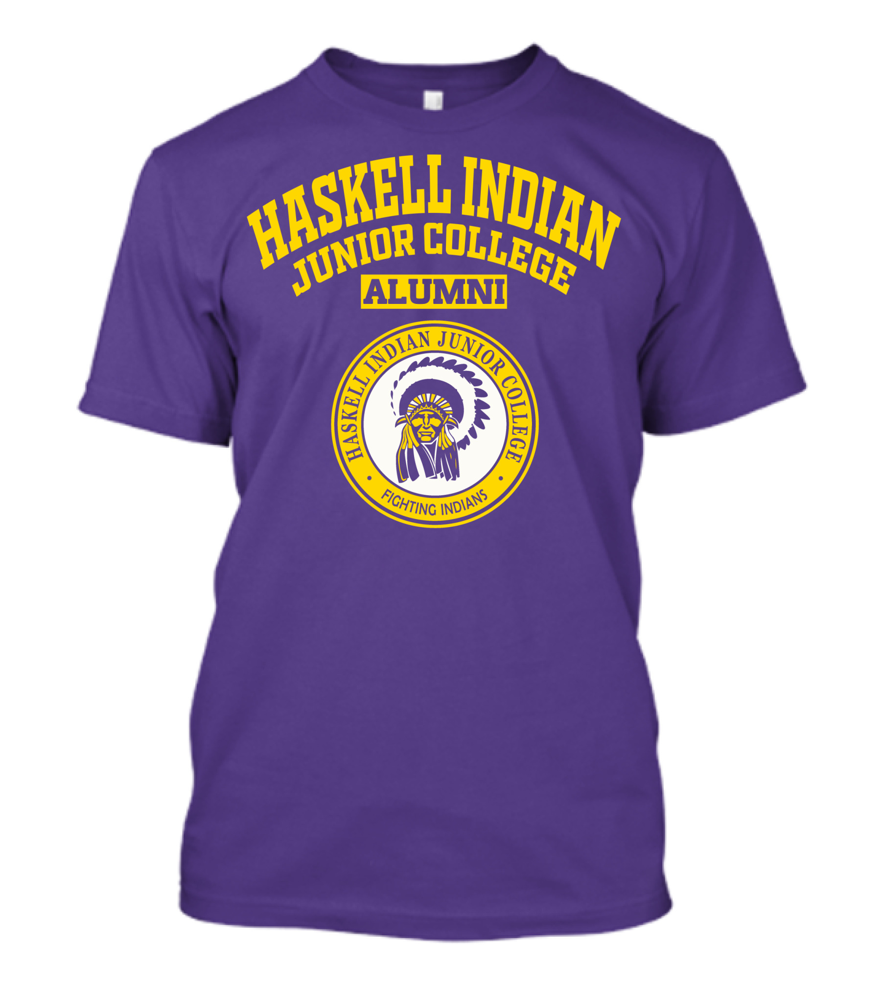 Haskell Indian Junior College Alumni Fighting Indians T-Shirt