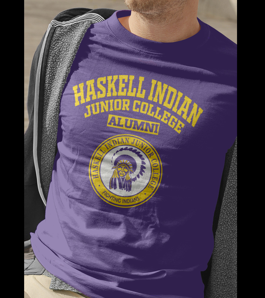 Haskell Indian Junior College Alumni Fighting Indians T-Shirt