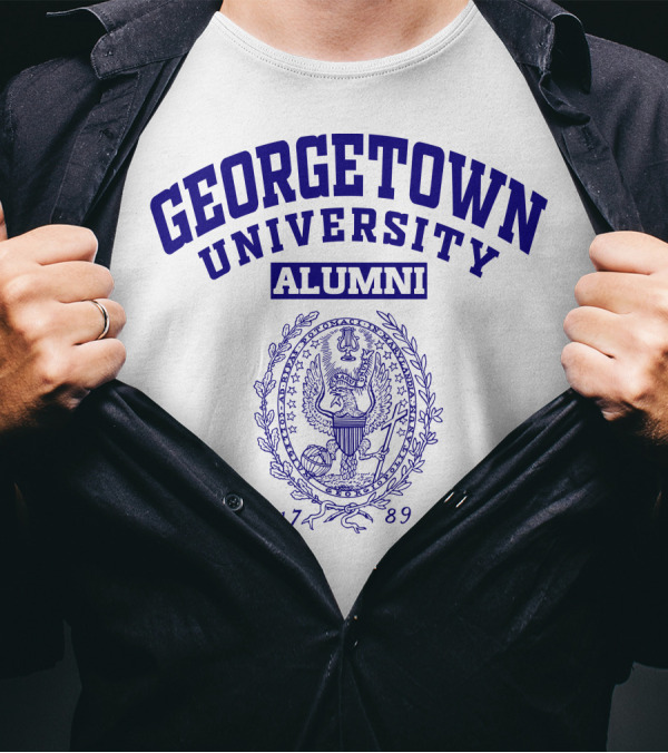 Georgetown University Alumni 1789 Seal T-Shirt