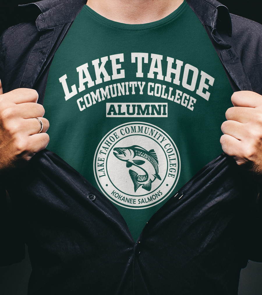 Lake Tahoe Community College Alumni Kokanee Salmons T-Shirt