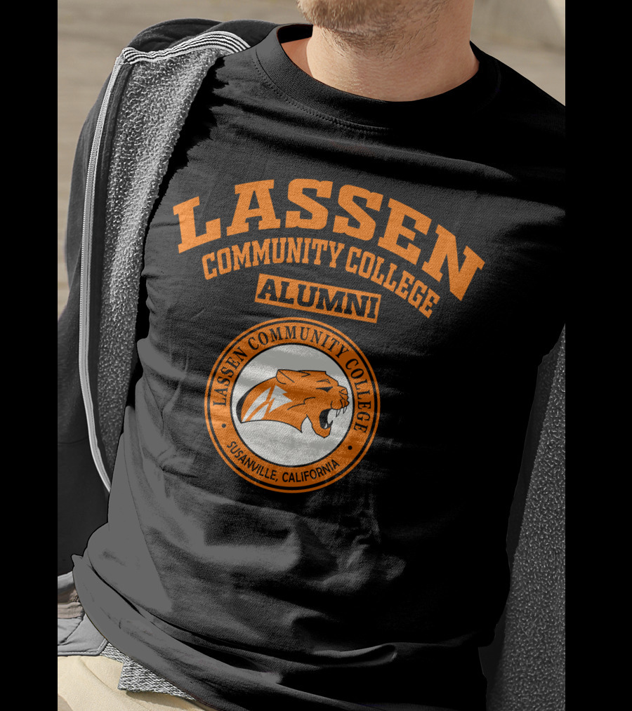 Lassen Community College Alumni Susanville California Tiger T-Shirt