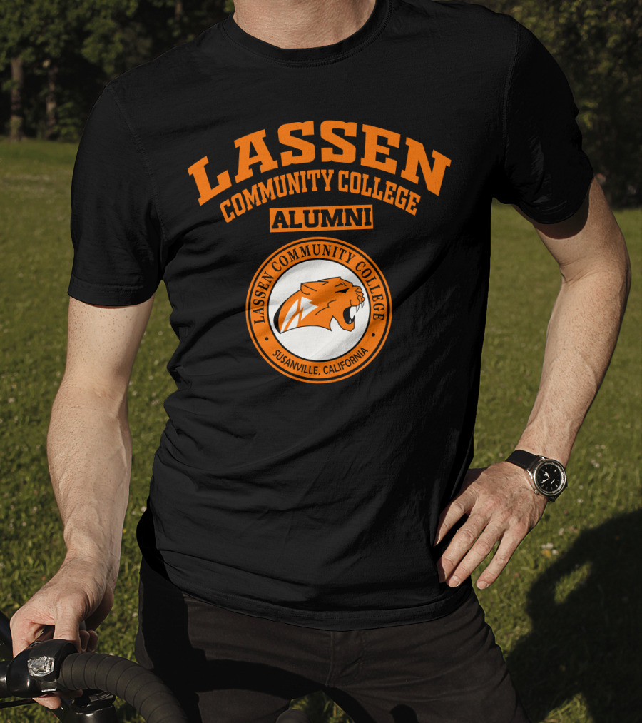 Lassen Community College Alumni Susanville California Tiger T-Shirt