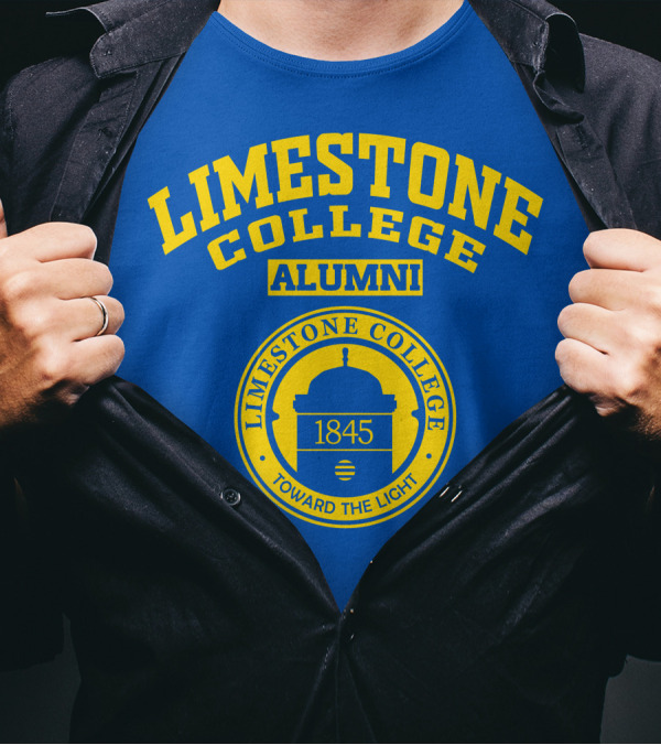 Limestone College Alumni 1845 Toward The Light T-Shirt