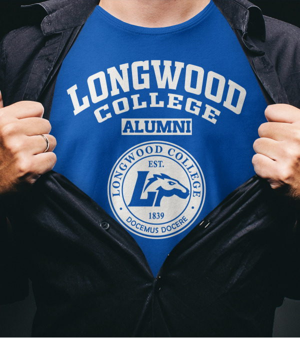 Longwood College Alumni Est. 1839 Docemus Docere T-Shirt