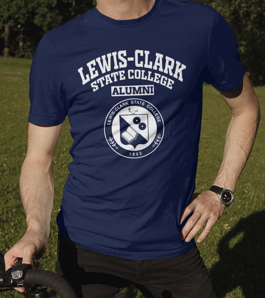 Lewis-Clark State College Alumni 1893 Emblem T-Shirt