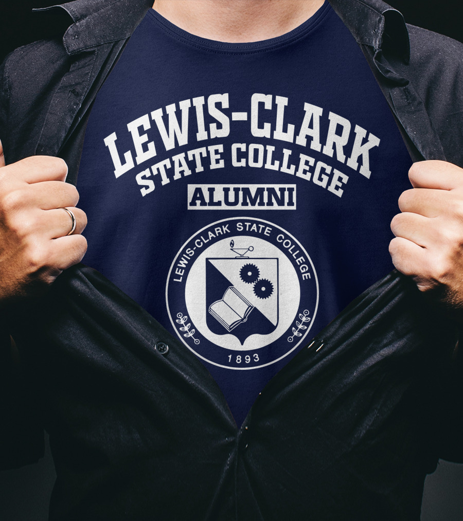Lewis-Clark State College Alumni 1893 Emblem T-Shirt